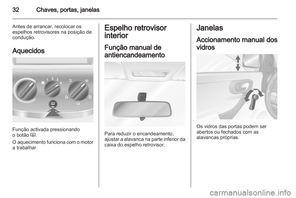 OPEL COMBO 2011.5  Manual de Instruções (in Portugues) 