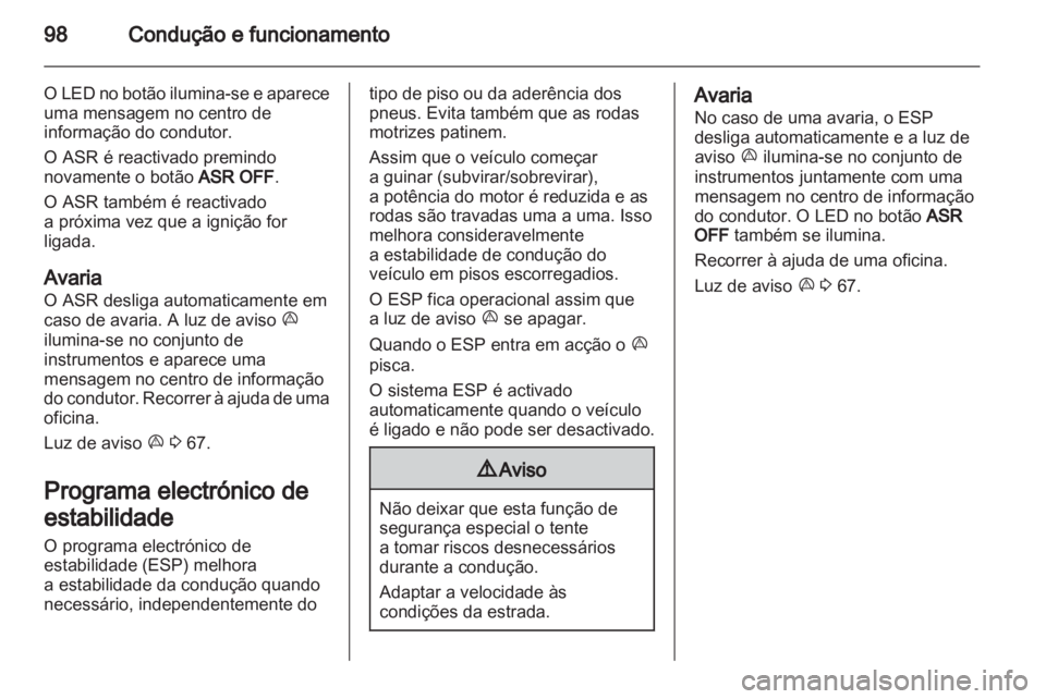 OPEL COMBO D 2012 Manual de Instruções (in Portugues) OPEL COMBO D 2012 Manual de Instruções (in Portugues)
