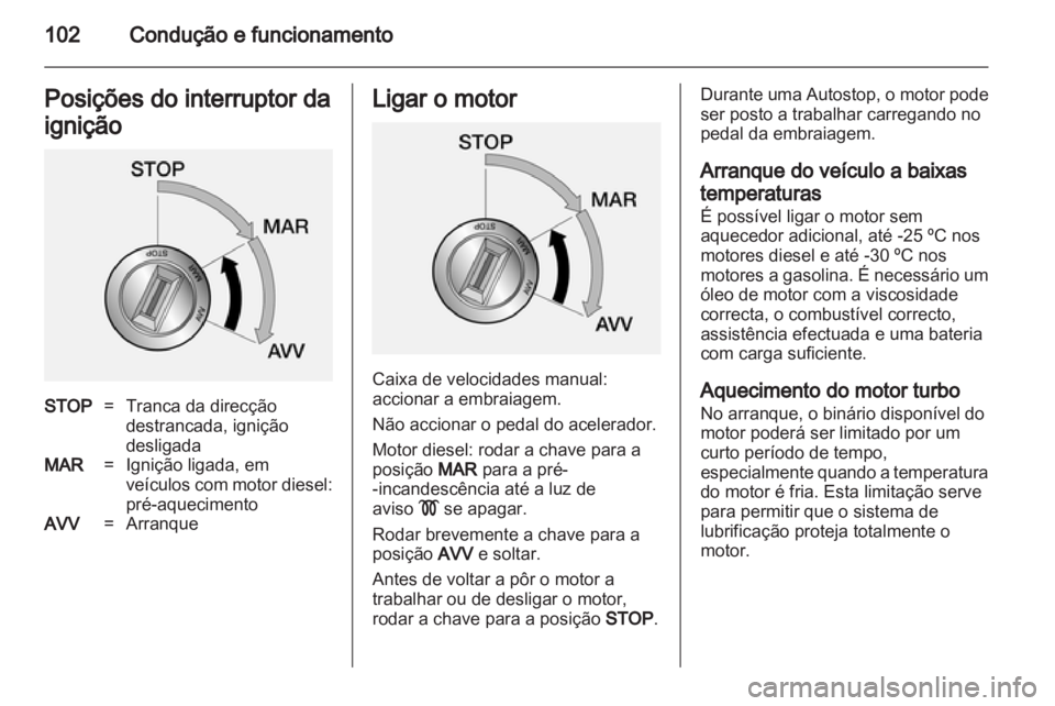 OPEL COMBO D 2013 Manual de Instruções (in Portugues) OPEL COMBO D 2013 Manual de Instruções (in Portugues)