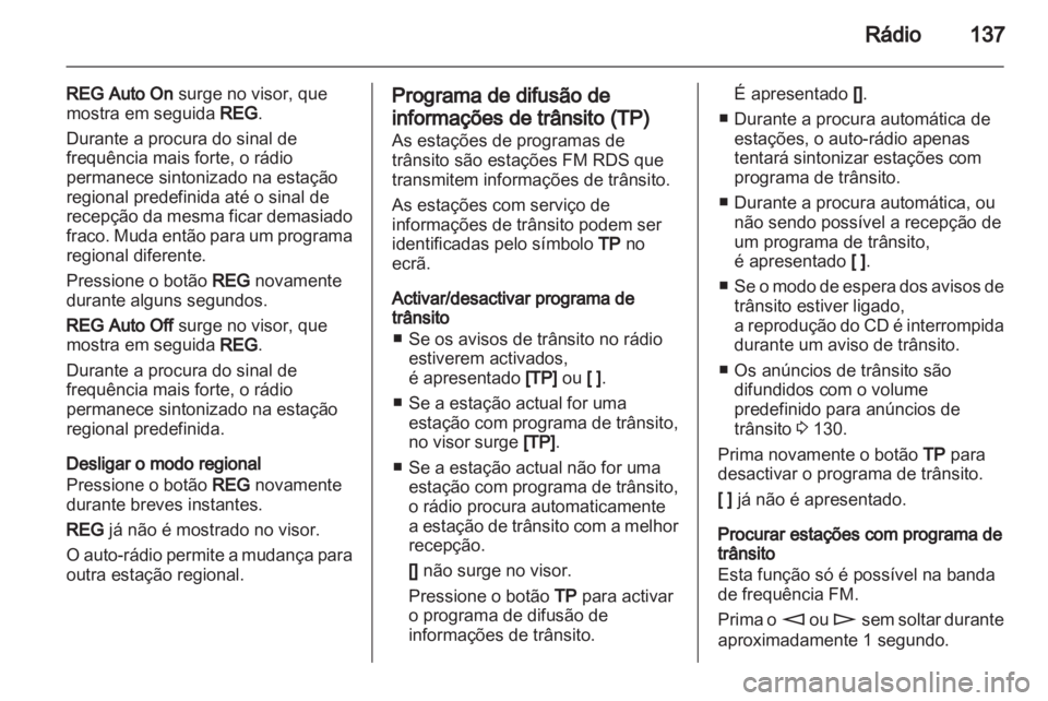 OPEL CORSA 2011  Manual de Informação e Lazer (in Portugues) 