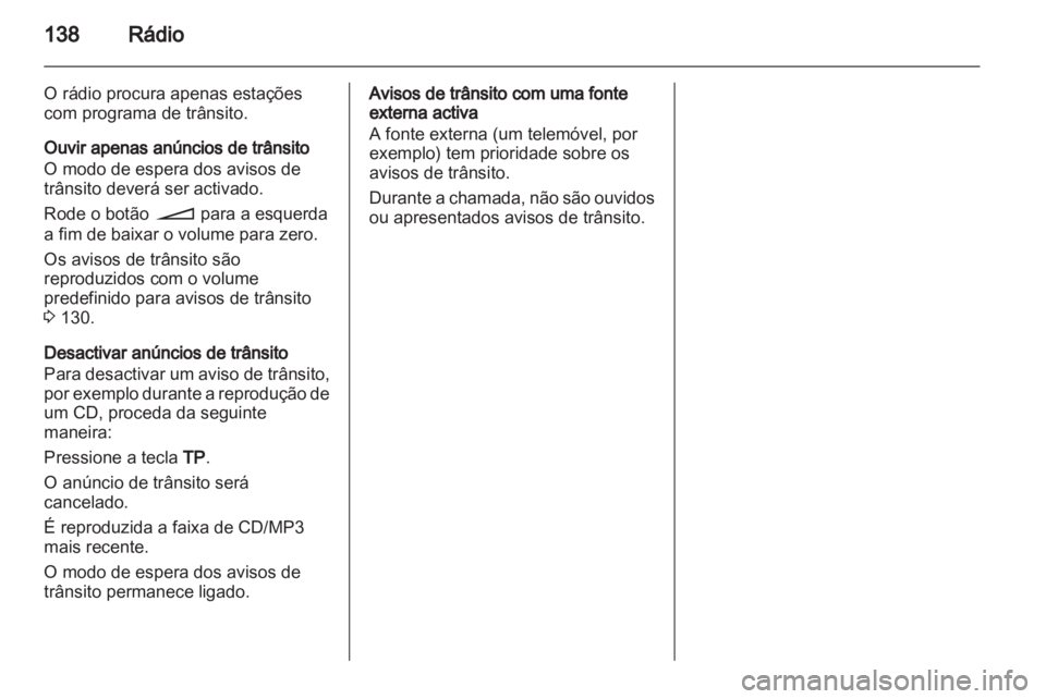 OPEL CORSA 2011  Manual de Informação e Lazer (in Portugues) 