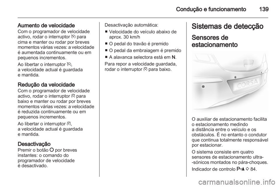 OPEL CORSA 2011  Manual de Instruções (in Portugues) 