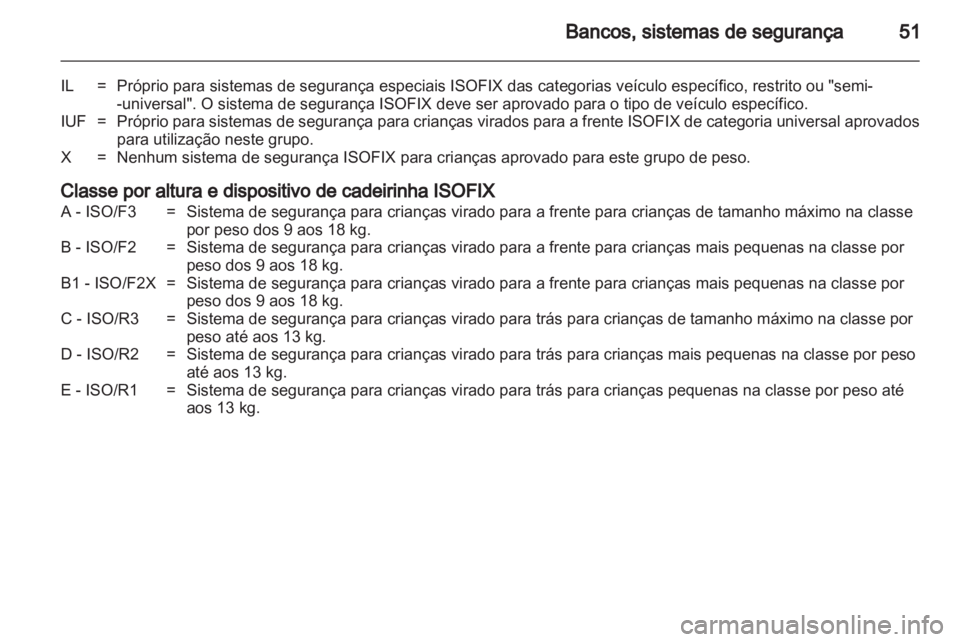 OPEL CORSA 2011.5 Manual de Instruções (in Portugues) OPEL CORSA 2011.5 Manual de Instruções (in Portugues)