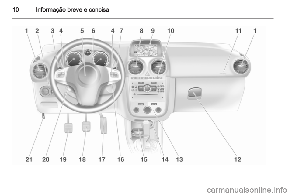 OPEL CORSA 2011.5  Manual de Instruções (in Portugues) 