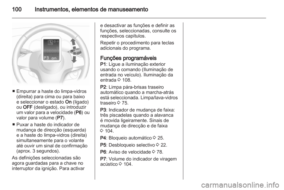 OPEL CORSA 2012 Manual de Instruções (in Portugues) OPEL CORSA 2012 Manual de Instruções (in Portugues)
