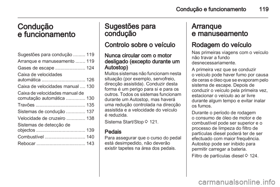 OPEL CORSA 2012  Manual de Instruções (in Portugues) 