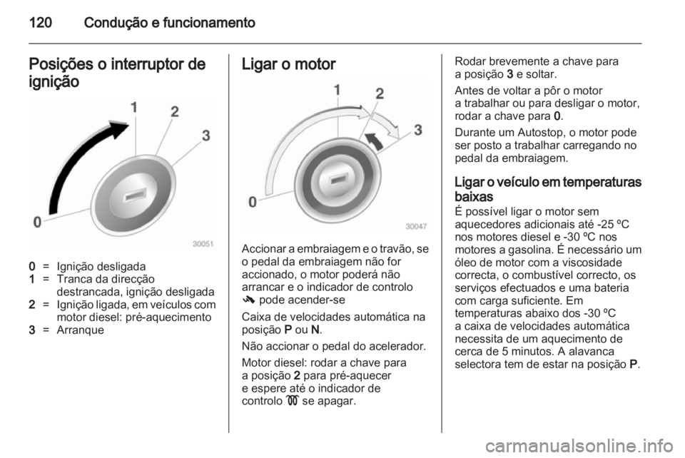 OPEL CORSA 2012  Manual de Instruções (in Portugues) 