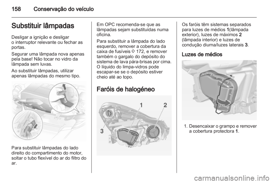 OPEL CORSA 2012 Manual de Instruções (in Portugues) OPEL CORSA 2012 Manual de Instruções (in Portugues)