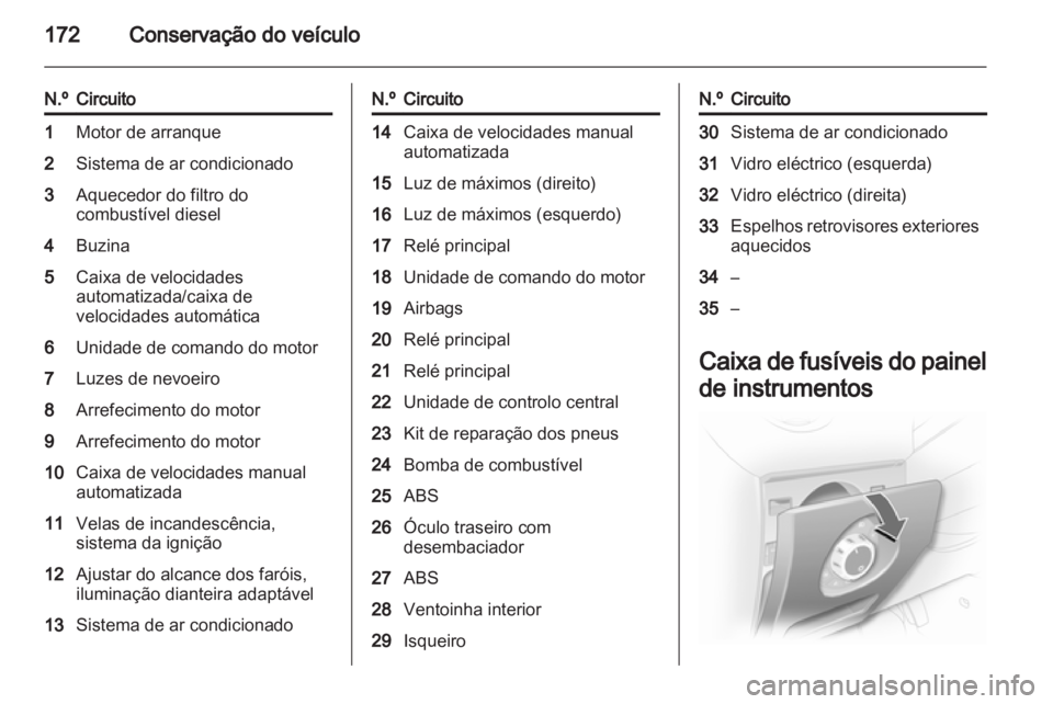 OPEL CORSA 2012 Manual de Instruções (in Portugues) OPEL CORSA 2012 Manual de Instruções (in Portugues)