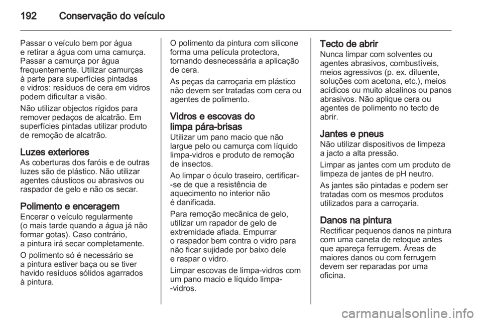 OPEL CORSA 2012  Manual de Instruções (in Portugues) 