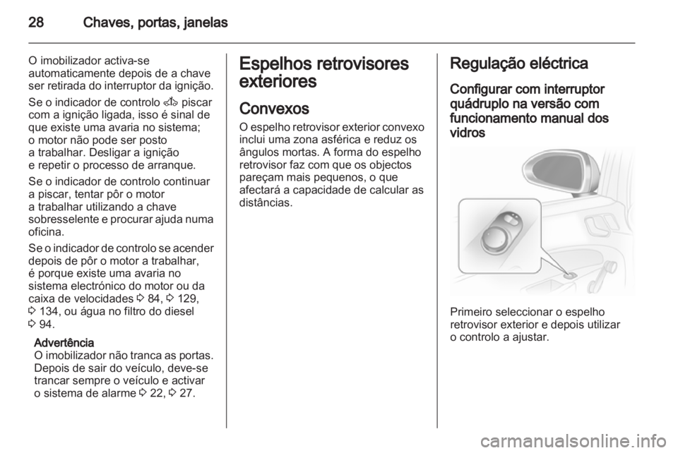 OPEL CORSA 2012 Manual de Instruções (in Portugues) OPEL CORSA 2012 Manual de Instruções (in Portugues)