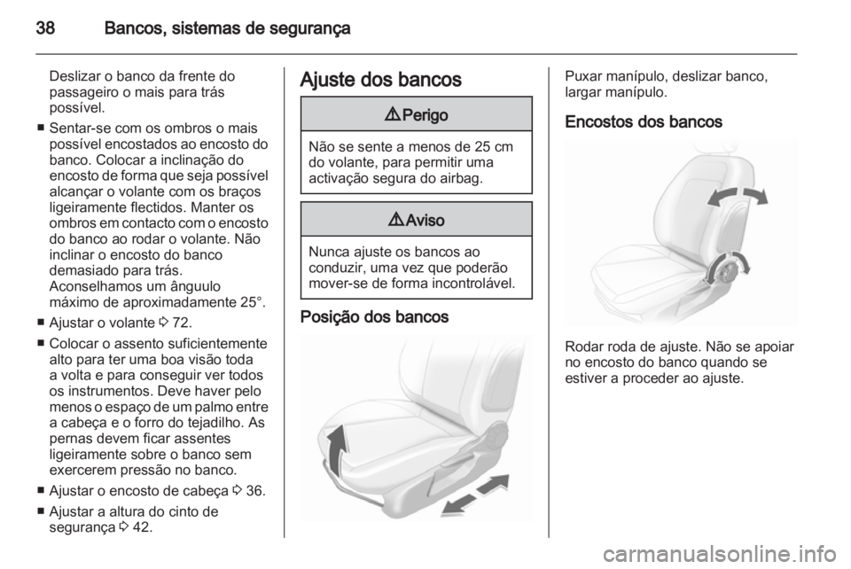 OPEL CORSA 2012 Manual de Instruções (in Portugues) OPEL CORSA 2012 Manual de Instruções (in Portugues)
