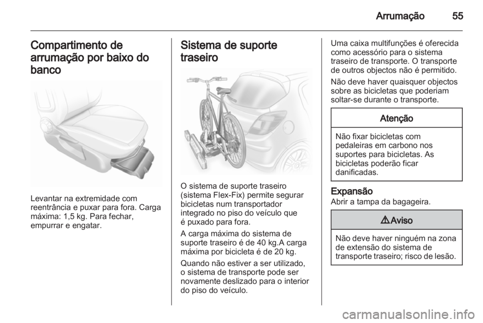 OPEL CORSA 2012 Manual de Instruções (in Portugues) OPEL CORSA 2012 Manual de Instruções (in Portugues)