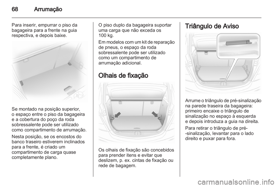 OPEL CORSA 2012 Manual de Instruções (in Portugues) OPEL CORSA 2012 Manual de Instruções (in Portugues)
