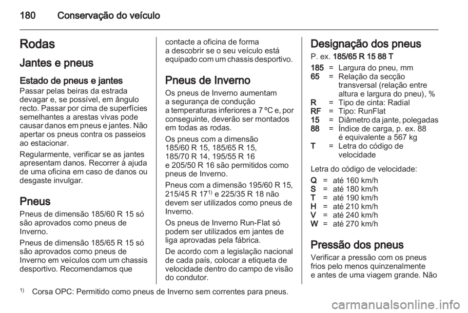 OPEL CORSA 2012.5  Manual de Instruções (in Portugues) 