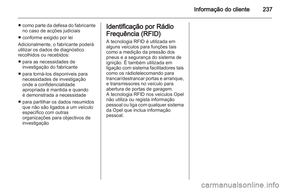 OPEL CORSA 2012.5  Manual de Instruções (in Portugues) 