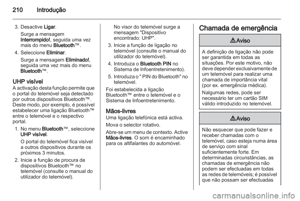 OPEL CORSA 2013 Manual de Informação e Lazer (in Portugues) OPEL CORSA 2013 Manual de Informação e Lazer (in Portugues)