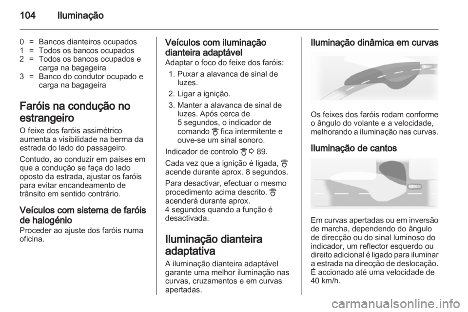 OPEL CORSA 2013 Manual de Instruções (in Portugues) OPEL CORSA 2013 Manual de Instruções (in Portugues)