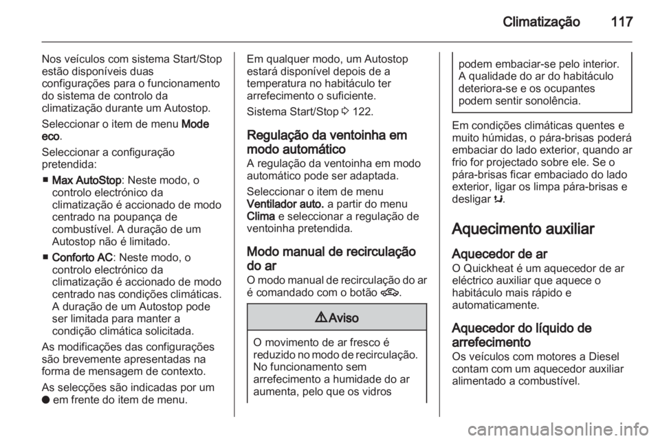 OPEL CORSA 2013  Manual de Instruções (in Portugues) 