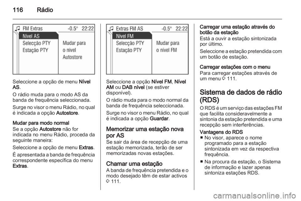 OPEL CORSA 2013.5  Manual de Informação e Lazer (in Portugues) 
