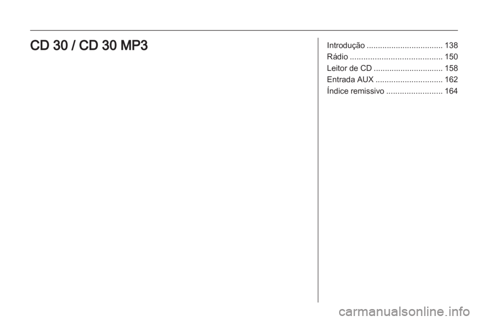 OPEL CORSA 2013.5  Manual de Informação e Lazer (in Portugues) 