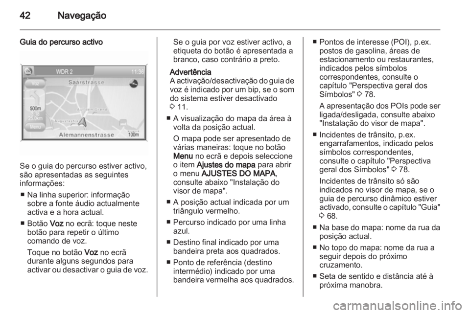 OPEL CORSA 2013.5  Manual de Informação e Lazer (in Portugues) 