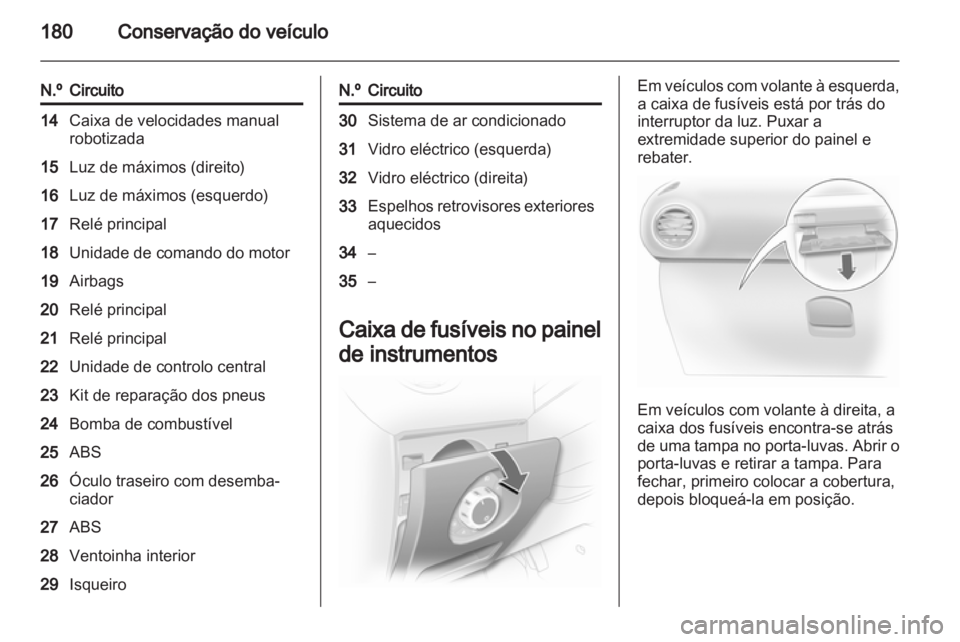 OPEL CORSA 2013.5 Manual de Instruções (in Portugues) OPEL CORSA 2013.5 Manual de Instruções (in Portugues)