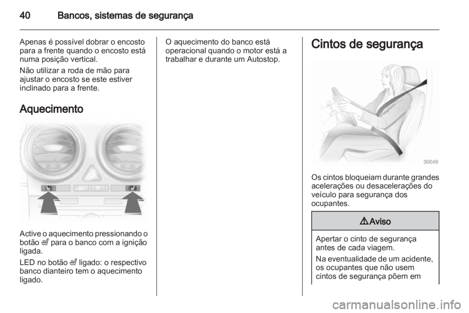 OPEL CORSA 2013.5  Manual de Instruções (in Portugues) 