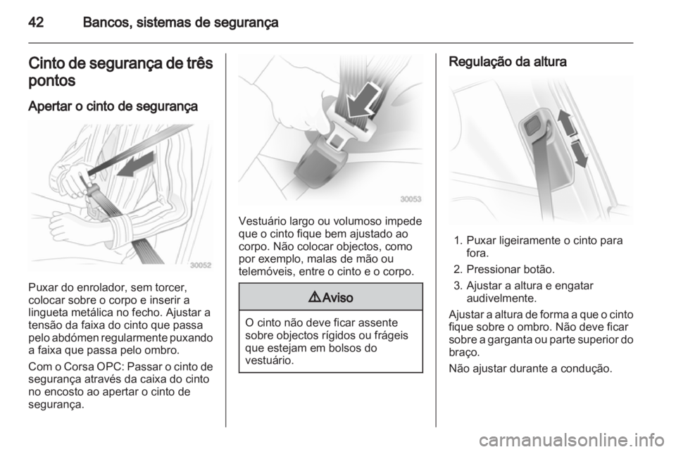 OPEL CORSA 2013.5  Manual de Instruções (in Portugues) 