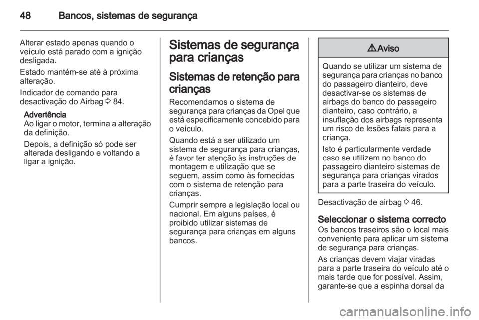 OPEL CORSA 2013.5  Manual de Instruções (in Portugues) 