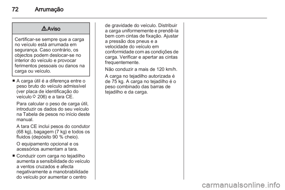 OPEL CORSA 2013.5  Manual de Instruções (in Portugues) 