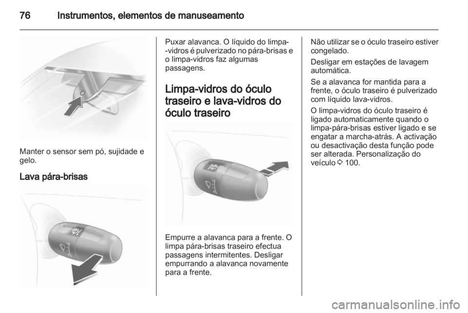 OPEL CORSA 2013.5  Manual de Instruções (in Portugues) 