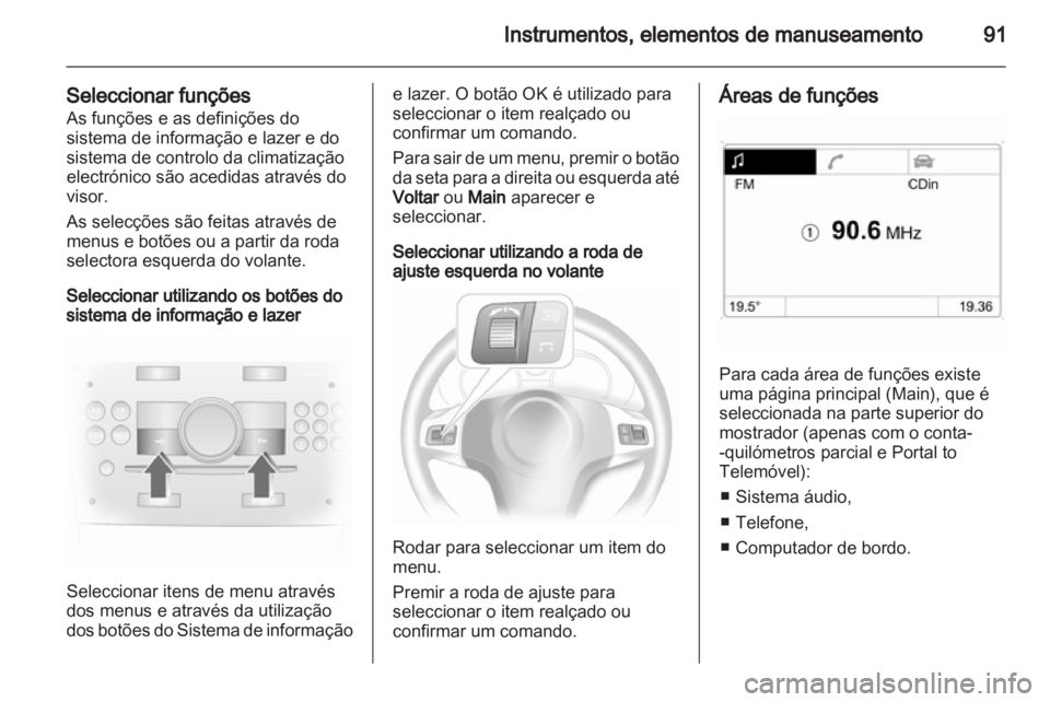 OPEL CORSA 2013.5  Manual de Instruções (in Portugues) 