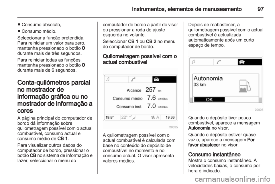OPEL CORSA 2013.5  Manual de Instruções (in Portugues) 