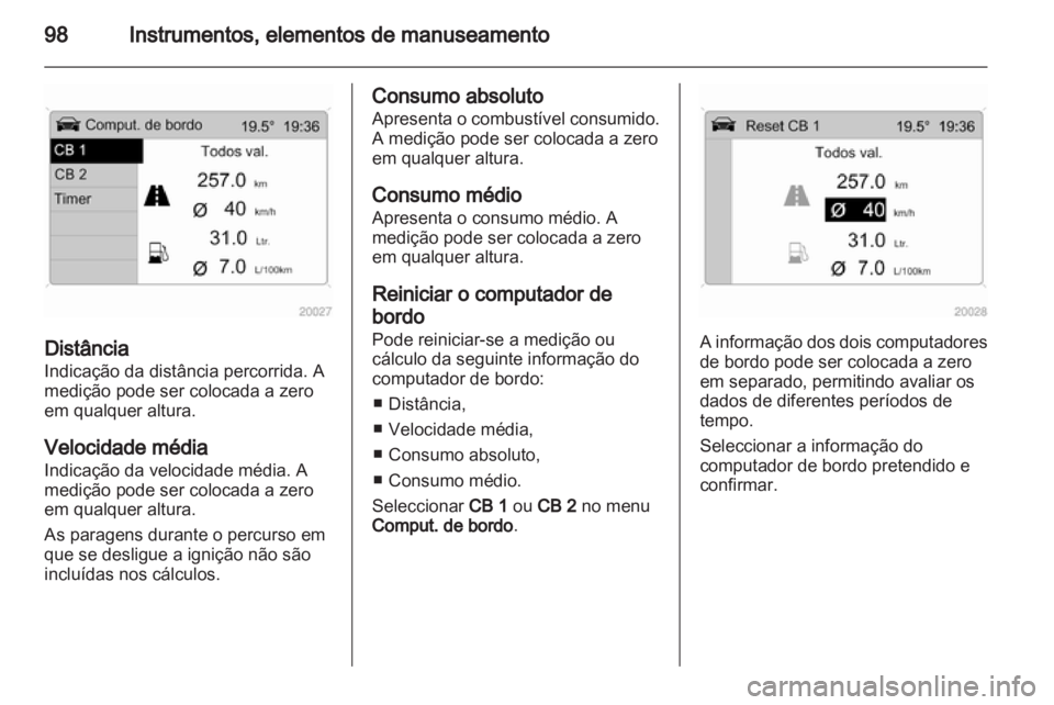 OPEL CORSA 2013.5  Manual de Instruções (in Portugues) 
