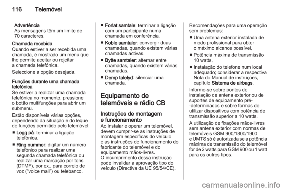 OPEL INSIGNIA 2011 Manual de Informação e Lazer (in Portugues) OPEL INSIGNIA 2011 Manual de Informação e Lazer (in Portugues)