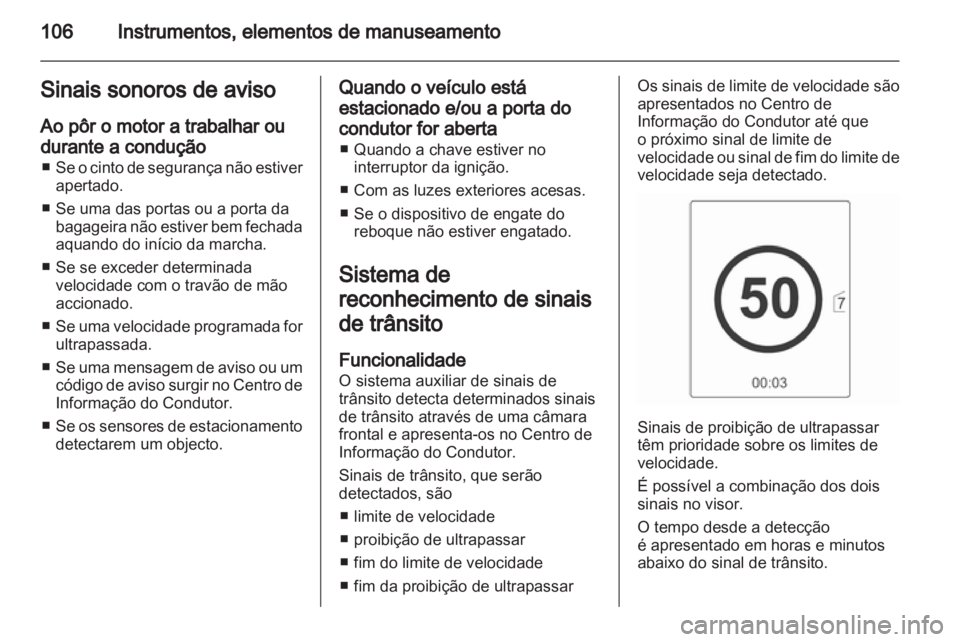 OPEL INSIGNIA 2011  Manual de Instruções (in Portugues) 