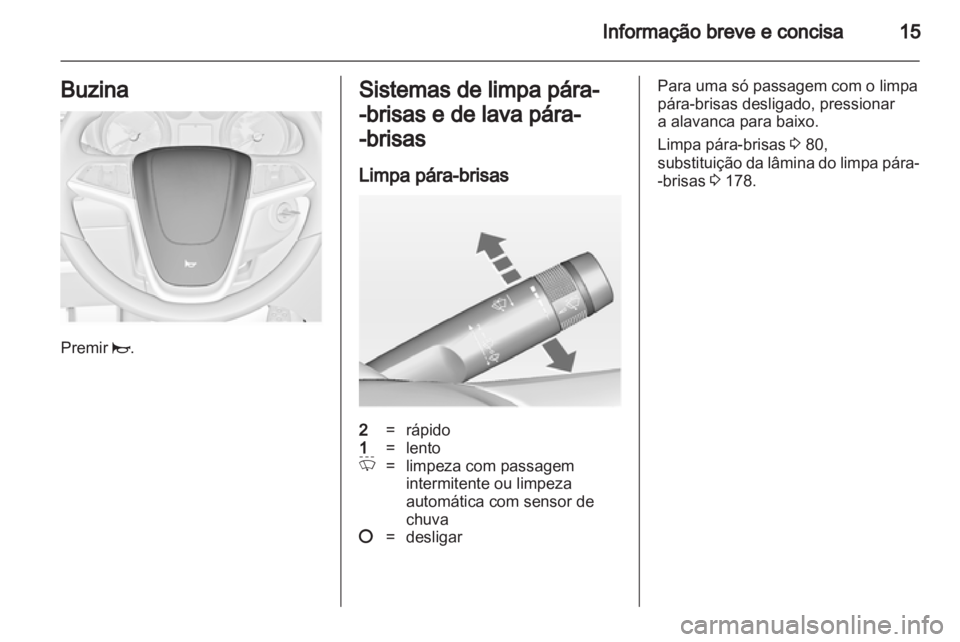 OPEL INSIGNIA 2011  Manual de Instruções (in Portugues) 