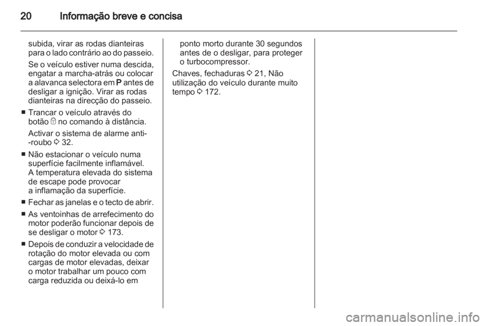 OPEL INSIGNIA 2011  Manual de Instruções (in Portugues) 