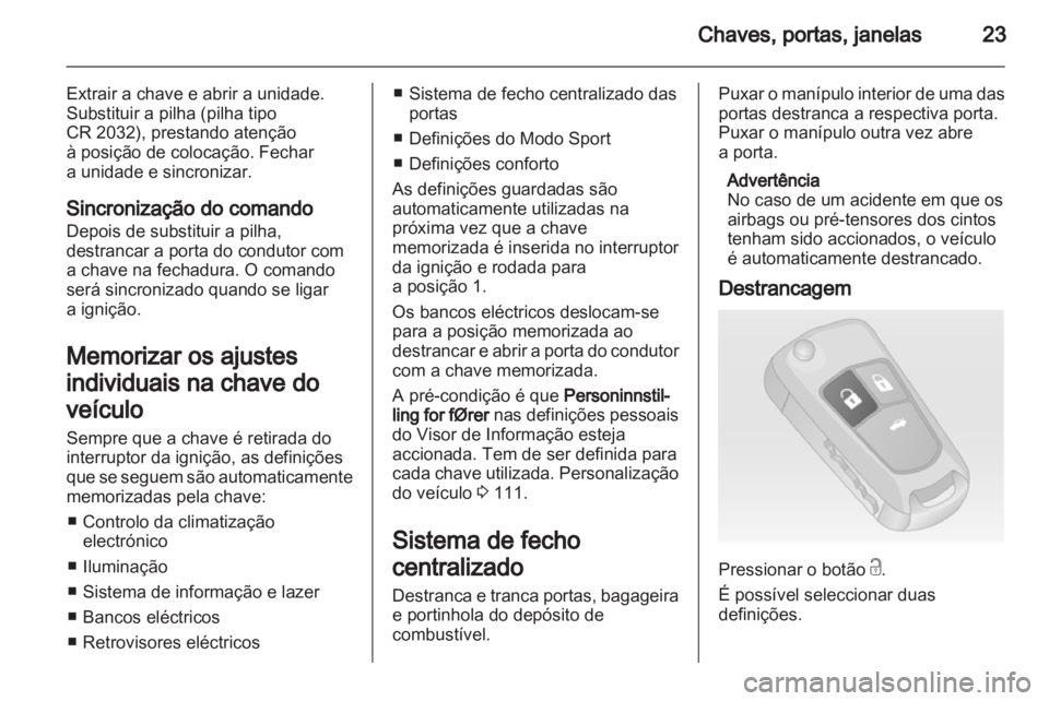 OPEL INSIGNIA 2011  Manual de Instruções (in Portugues) 