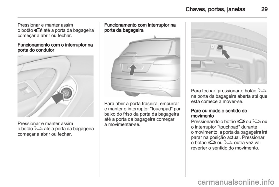 OPEL INSIGNIA 2011  Manual de Instruções (in Portugues) 