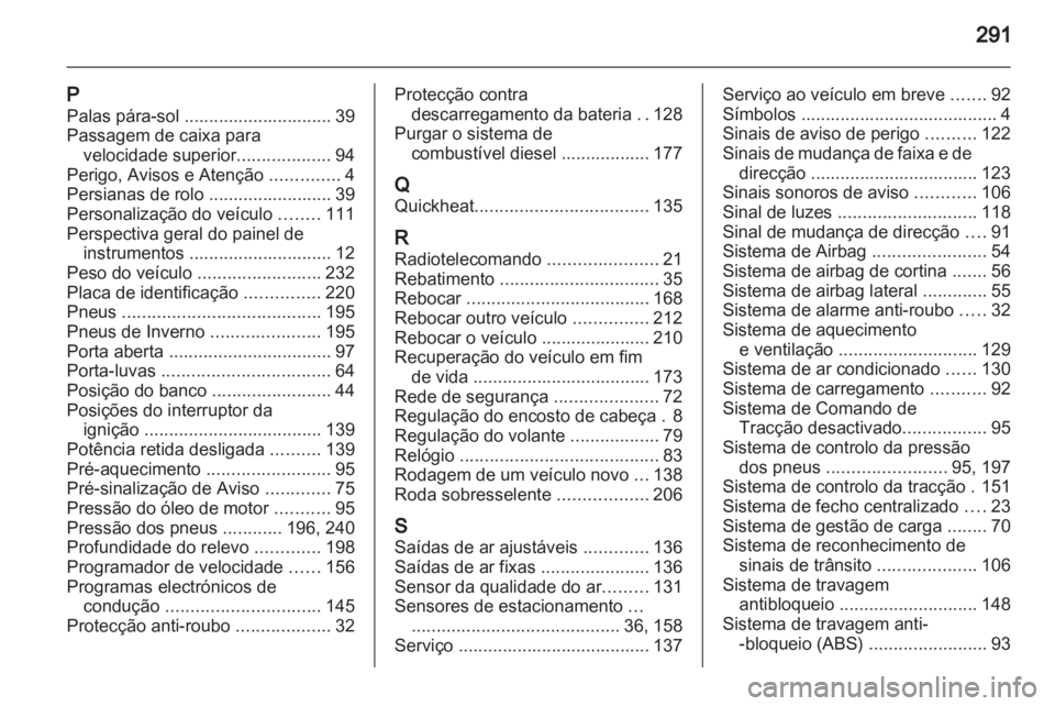 OPEL INSIGNIA 2011  Manual de Instruções (in Portugues) 
