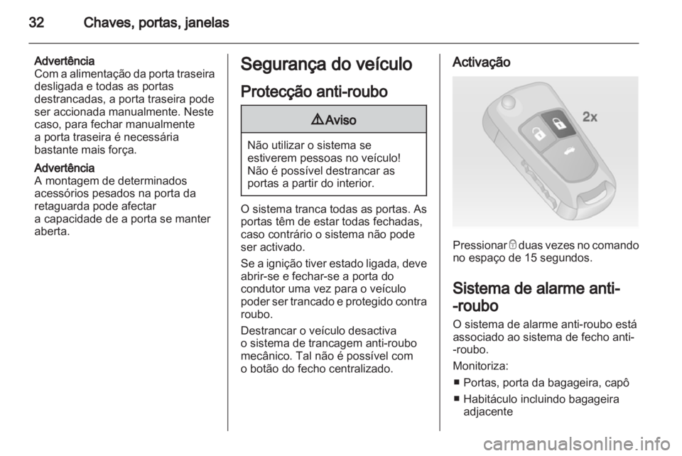 OPEL INSIGNIA 2011  Manual de Instruções (in Portugues) 