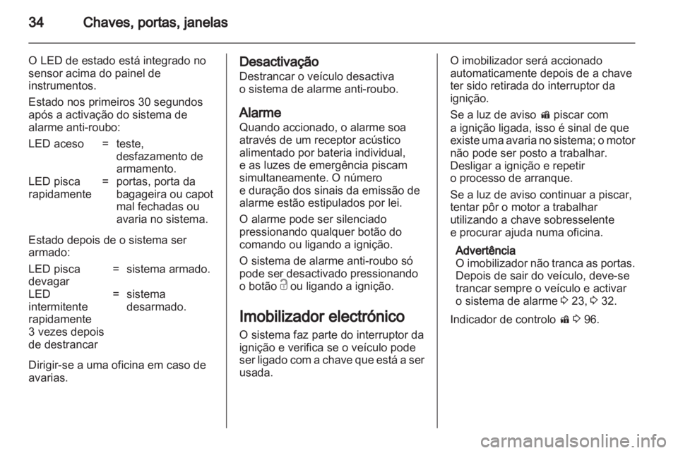 OPEL INSIGNIA 2011  Manual de Instruções (in Portugues) 