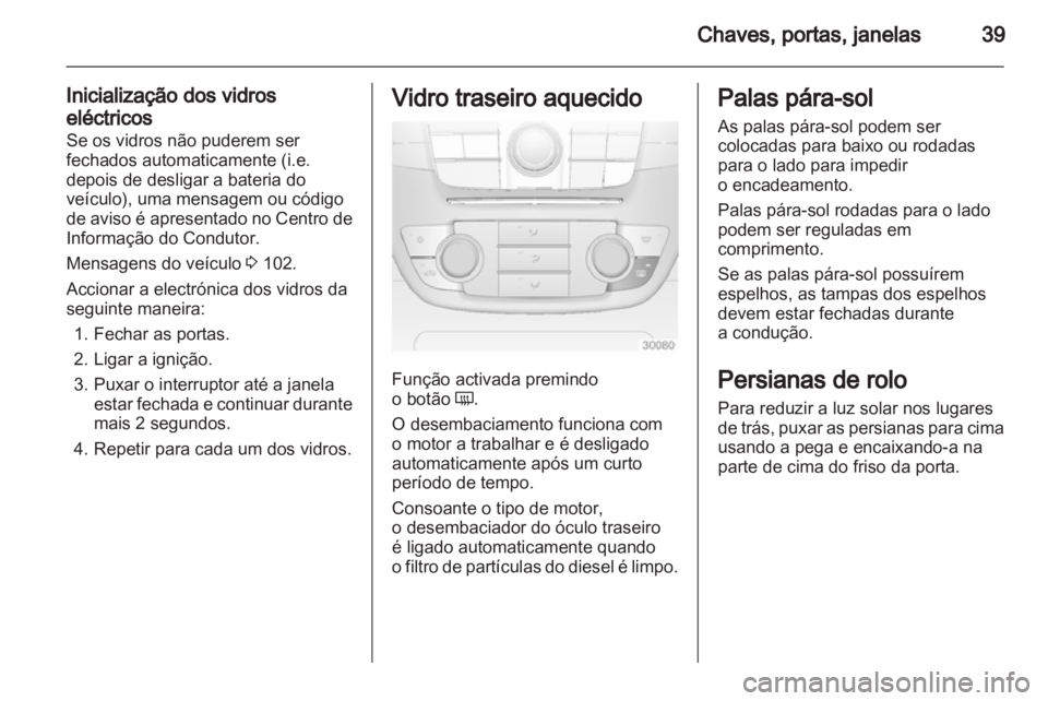 OPEL INSIGNIA 2011  Manual de Instruções (in Portugues) 