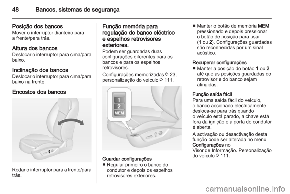 OPEL INSIGNIA 2011  Manual de Instruções (in Portugues) 