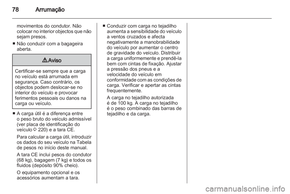 OPEL INSIGNIA 2011  Manual de Instruções (in Portugues) 