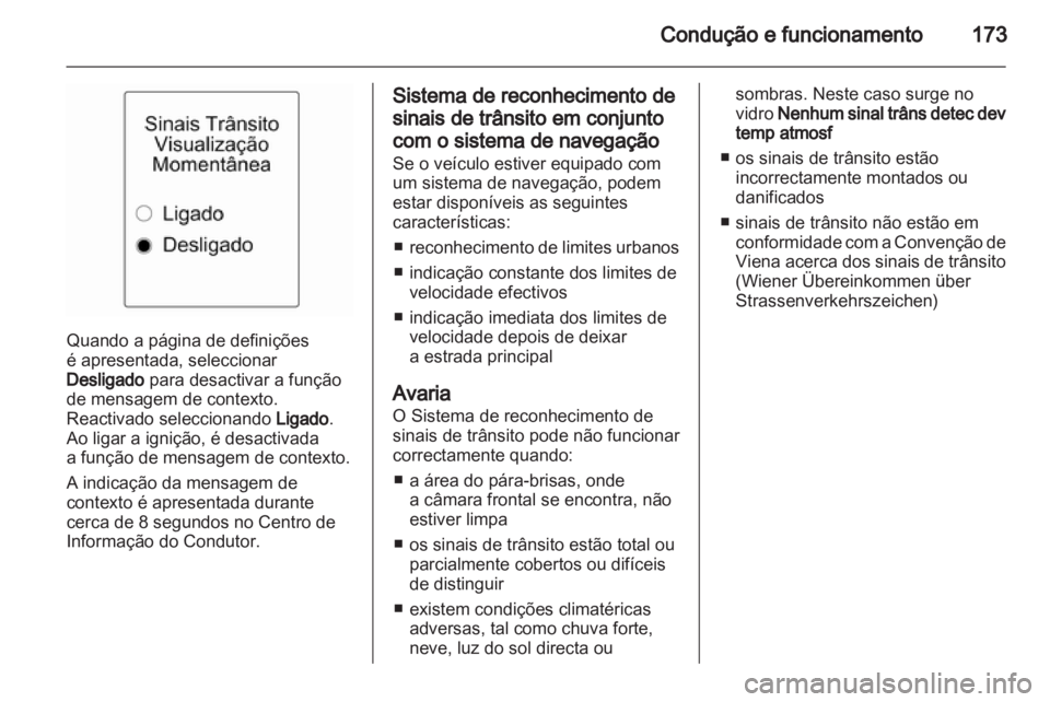 OPEL INSIGNIA 2012 Manual de Instruções (in Portugues) OPEL INSIGNIA 2012 Manual de Instruções (in Portugues)