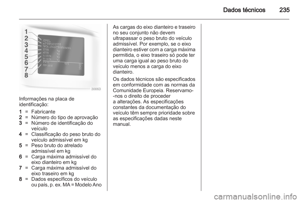 OPEL INSIGNIA 2012 Manual de Instruções (in Portugues) OPEL INSIGNIA 2012 Manual de Instruções (in Portugues)