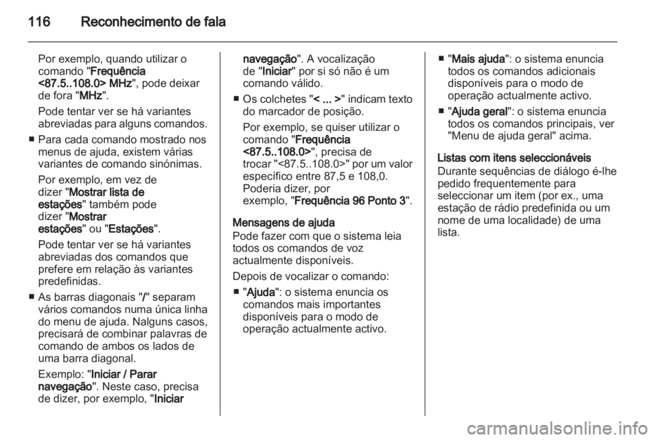 OPEL INSIGNIA 2012.5  Manual de Informação e Lazer (in Portugues) 